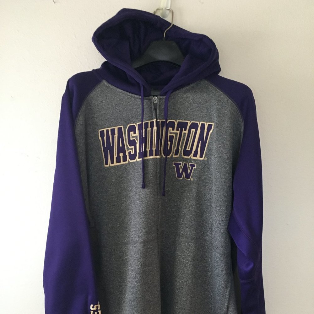 University of Washington - UW - Huskies - Full-zip Hoodie - Champion